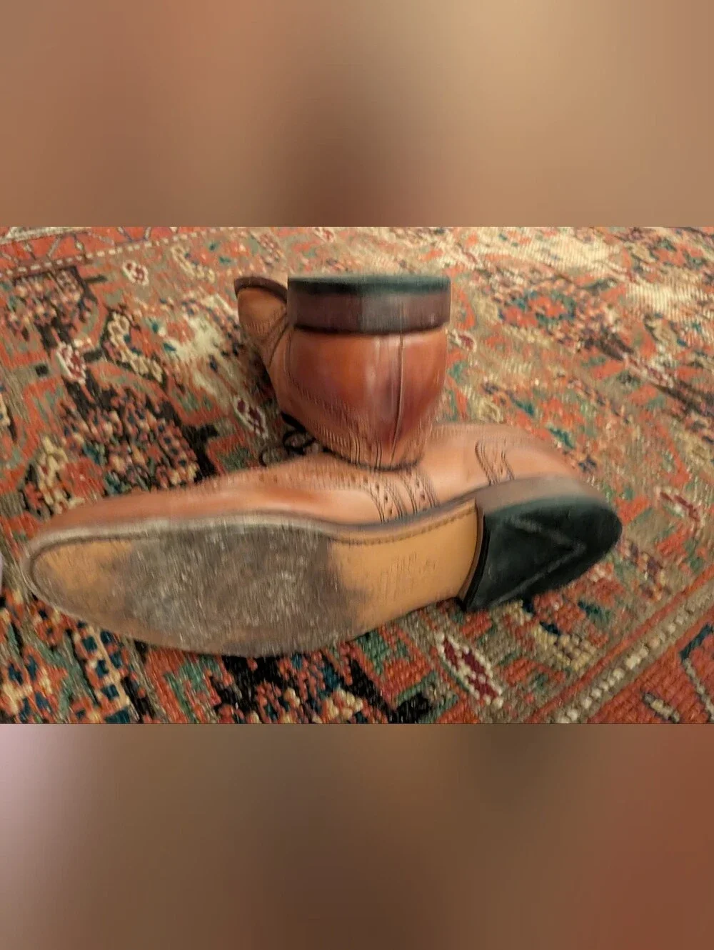 Allen Edmonds McAllister Wingtip Oxford Brown